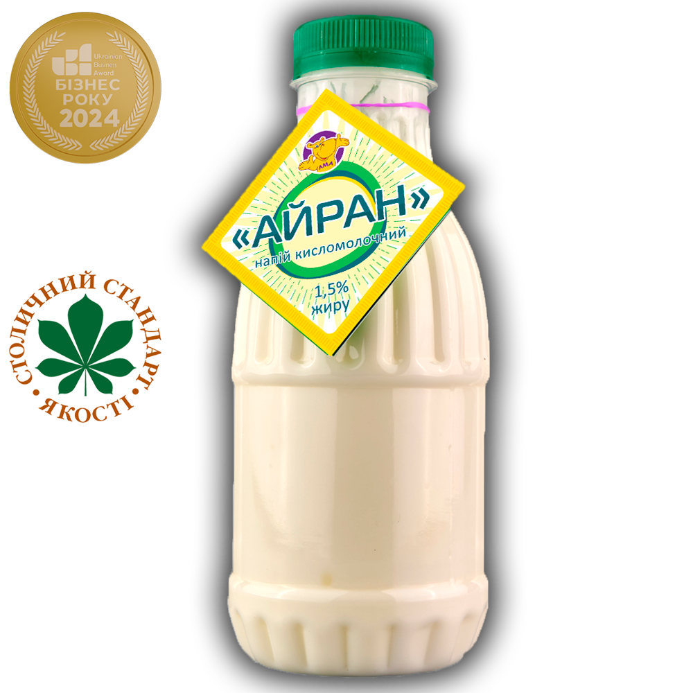 Айран АМА 1,5% жиру 0,500