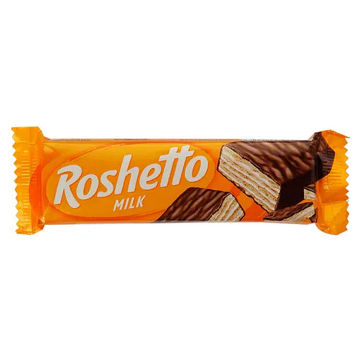 Вафлі Roshen Roshetto Milk глазуровані 34 г