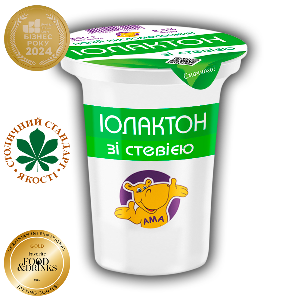 Іолактон зі стевією АМА 2,5% (300 г)