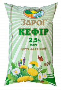 Кефір 2.5% плівка 0.900
