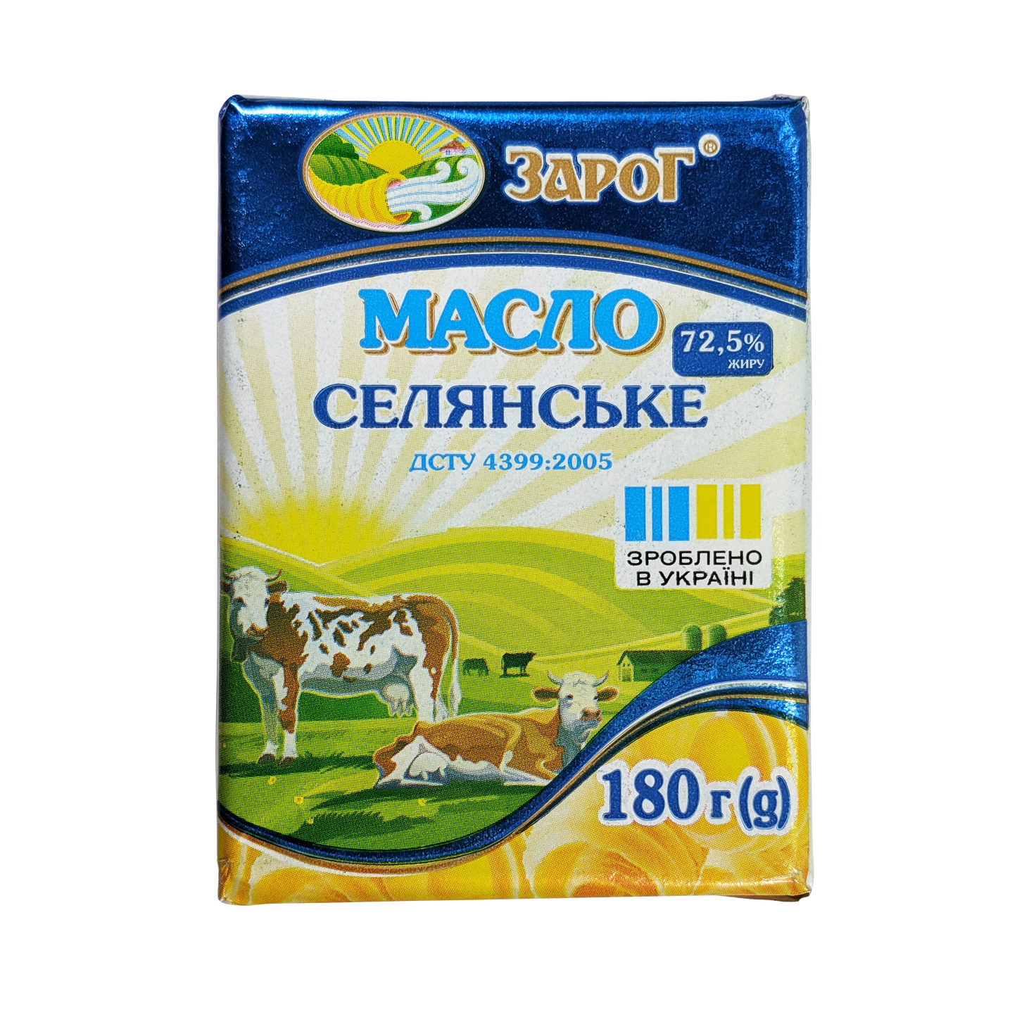 Масло Селянське 72.5% 0.180 г