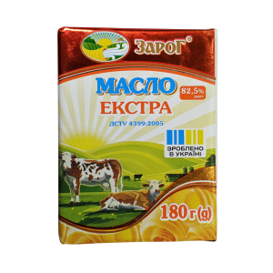 Масло Екстра 82.5%. 0.180 г