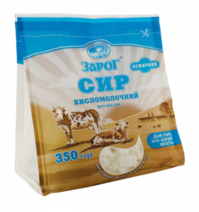 Сир кисломолочний 0% 0.350 гр