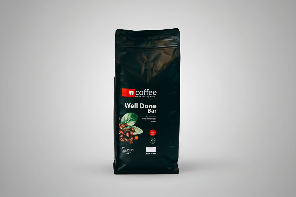 Купаж кави Well Done Bar / 70% Арабіка та 30% Робуста