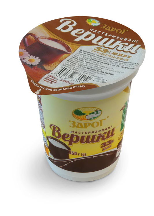 Вершки 33% стакан 0.350 гр