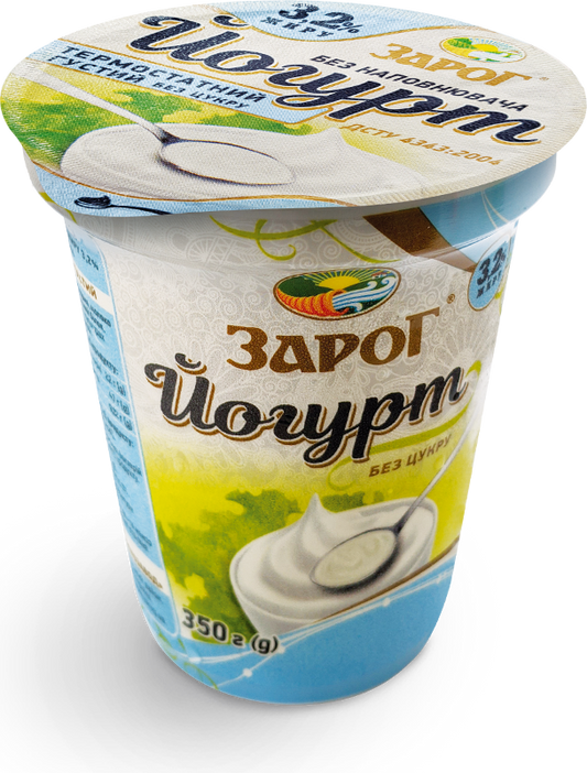 Йогурт без наповнювача 3.2% стакан