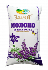 Молоко безлактозне плівка 3.2% плівка