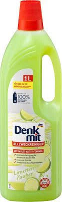 Засіб для миття підлог Denkmit Allzweckreniger Limetten-Zauber 1 л