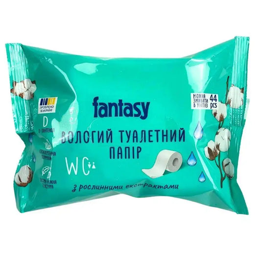 Вологий Туалетний папір Fantasy   44 шт