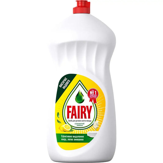 Мийний засіб для миття посуду Fairy Лимон  1 L