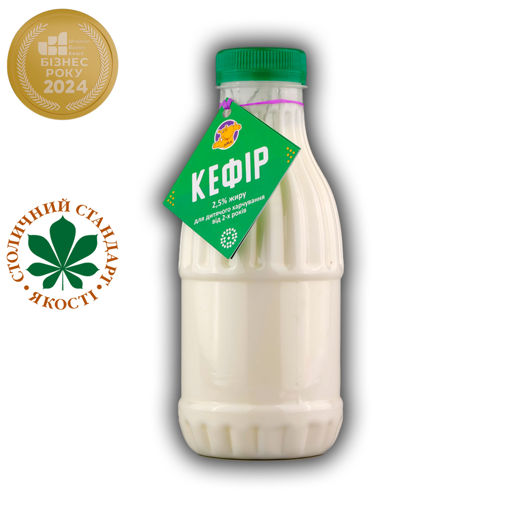 Кефір 2,5% АМА у пляшці (500 г)