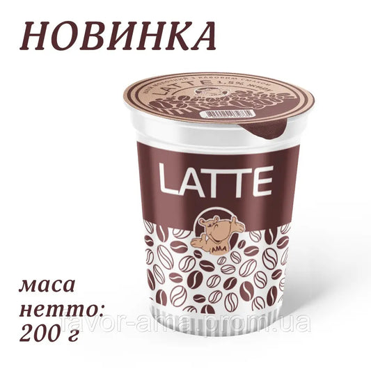 Напій "LATTE" 1,5% 0,200